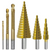 Step drill groove saw drill set (6 pieces)
