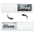 Clean Dirty Dishwasher Magnet Indicator Sign ✨