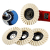 Premium Wool Felt Polishing Flap Disc for Angle Grinders - Mirror Finish Made Easy