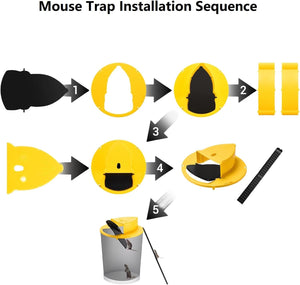 🎁Mid-year promotion - Bucket Lid Mouse Trap