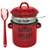 🖤 BLACK FRIDAY Best Sale -46 oz bacon grease container with strainer and food-grade silicone spatula