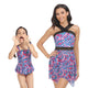 Halter Floral One-piece Mommy and Me Swimsuit