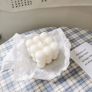 Bubble Cube Candle