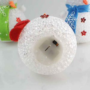 3Pcs Lovely Snowman Children Light-Up Toys