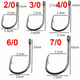 130Pcs High Carbon Steel Fishing Hooks