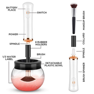 Electric Makeup Brush Cleaner