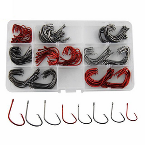 160Pcs High Carbon Steel Fishing Hooks