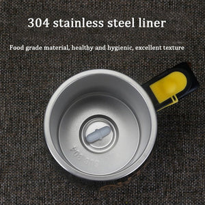 USB Stainless Steel Automatic Stirring Magnetic Mug(50% Off + Buy Two Free Shipping)