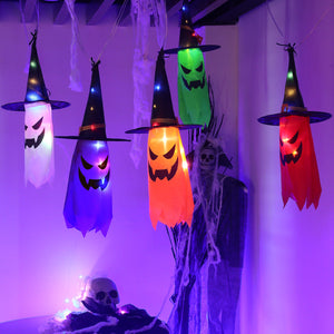 Halloween Ghost LED Flashing String Lights