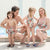 Family Matching Rose Flower Printed Swimsuits