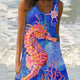 Beach Vacation Party Dress