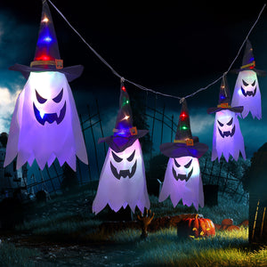 Halloween Ghost LED Flashing String Lights