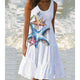 Beach Vacation Party Dress