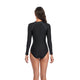 Athletic Rash Guard One-Piece Swimsuit