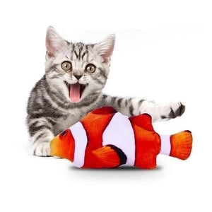 Dancing Fish Cat Kicker Toy